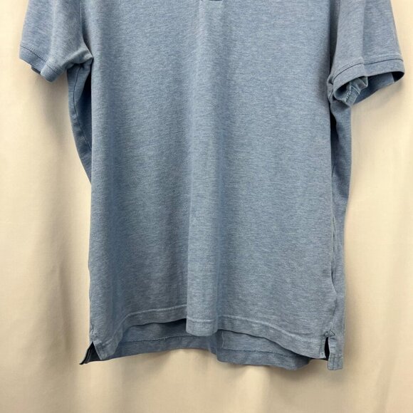 Banana Republic Womens Short Sleeve Polo Top Pullover Blue Size Large - Picture 4 of 8